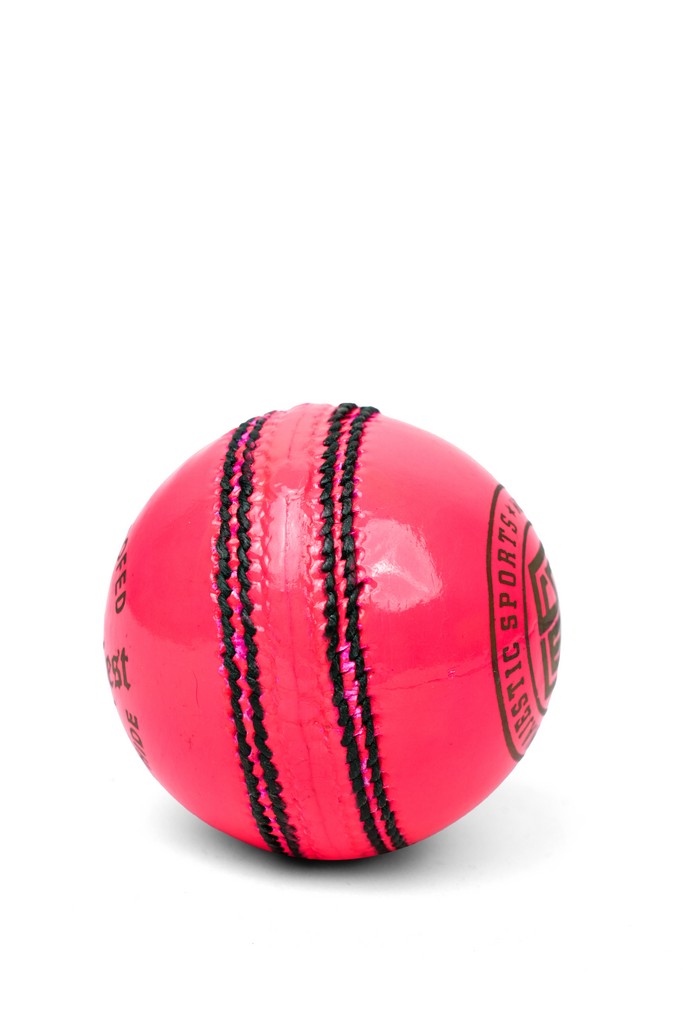 Majestic Sports Pink Super Test Special Cricket Ball — image 3