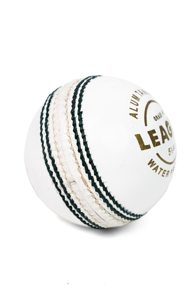 Majestic Sports White League Cricket Ball — image 4