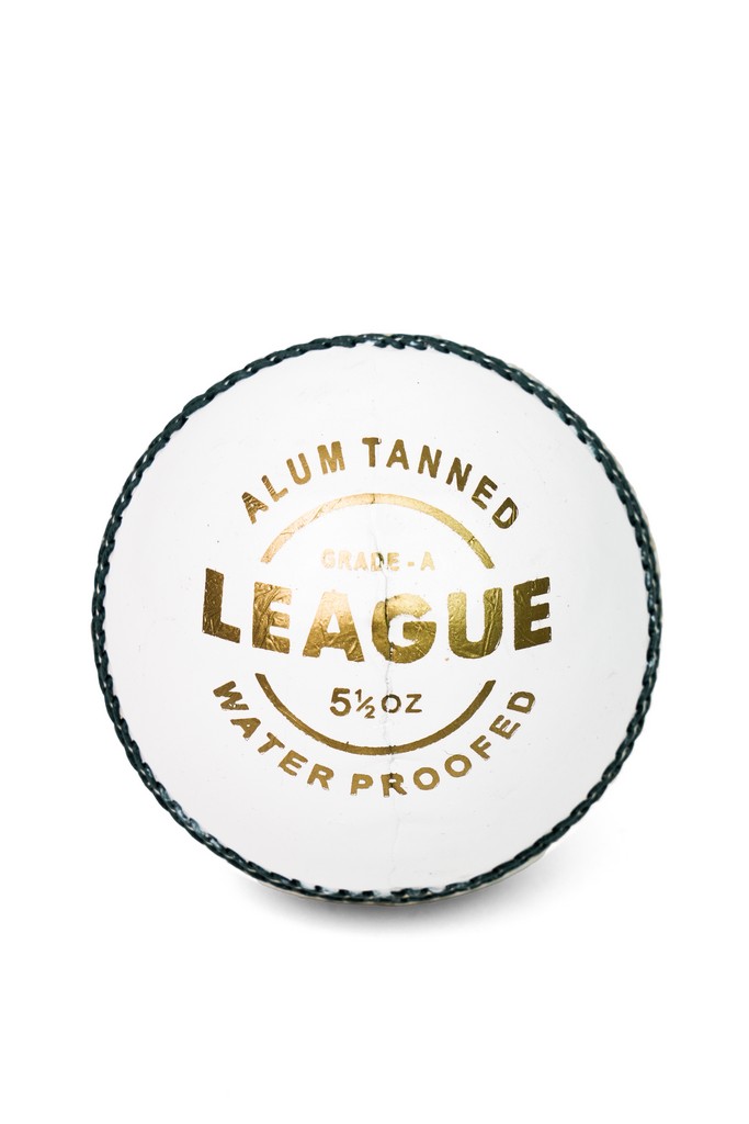Majestic Sports White League Cricket Ball