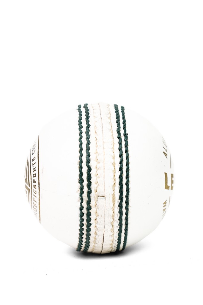 Majestic Sports White League Cricket Ball — image 3