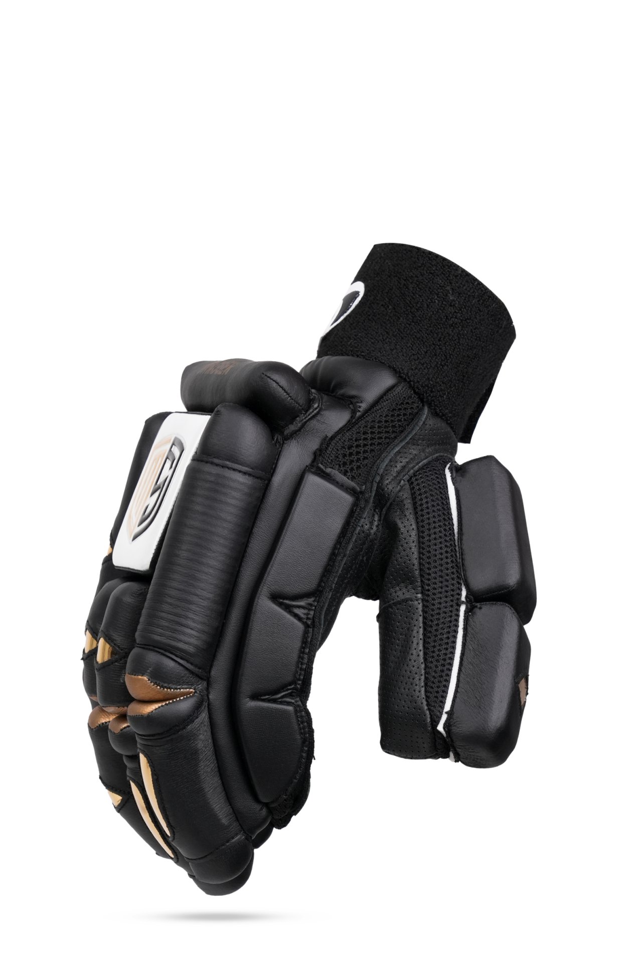 Majestic Sports Black Swagger Batting Gloves