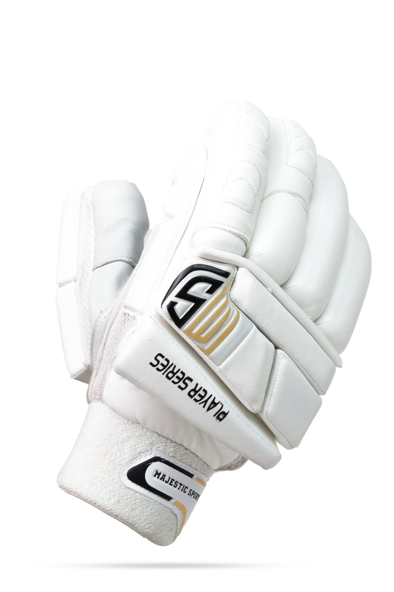 Majestic Sports All-White Pro Series Gloves — image 4