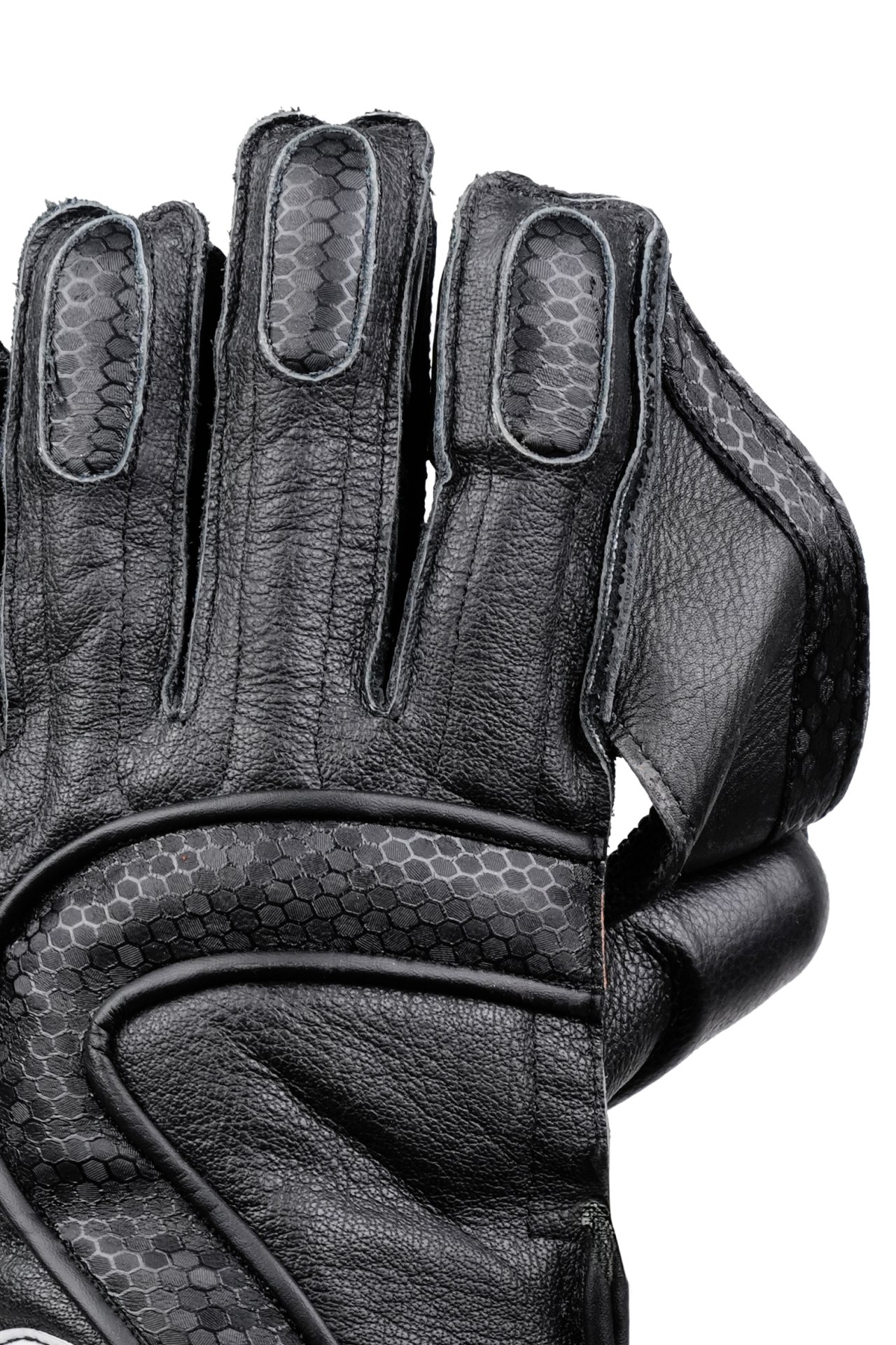 Majestic Sports Power Grip Black Wicket Keeping Gloves — image 2