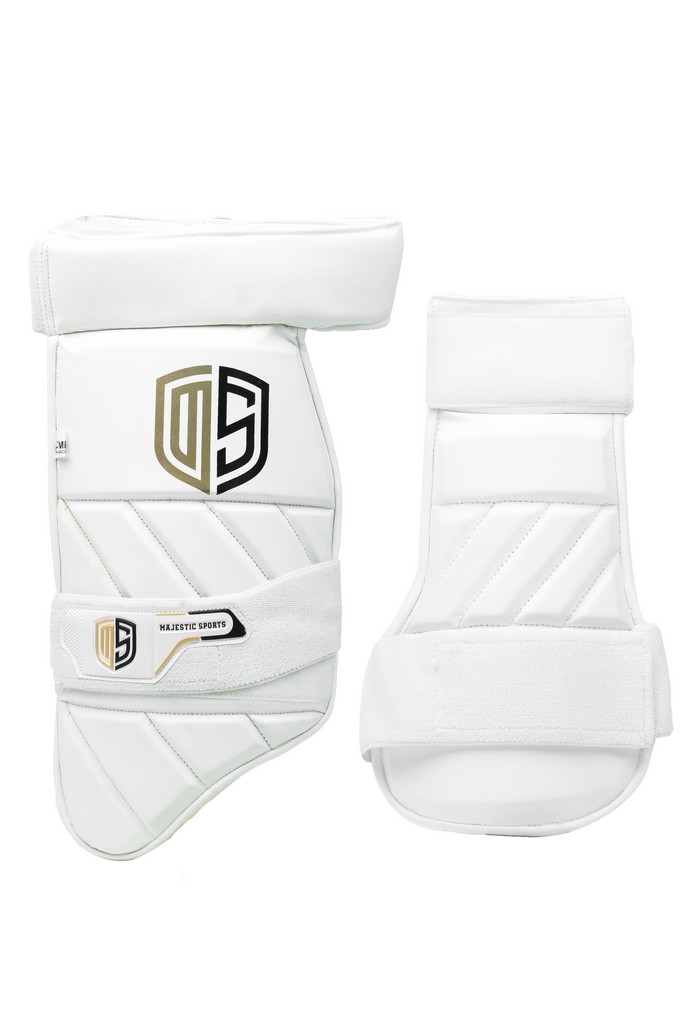 Majestic Sports White Shield Thigh Guard